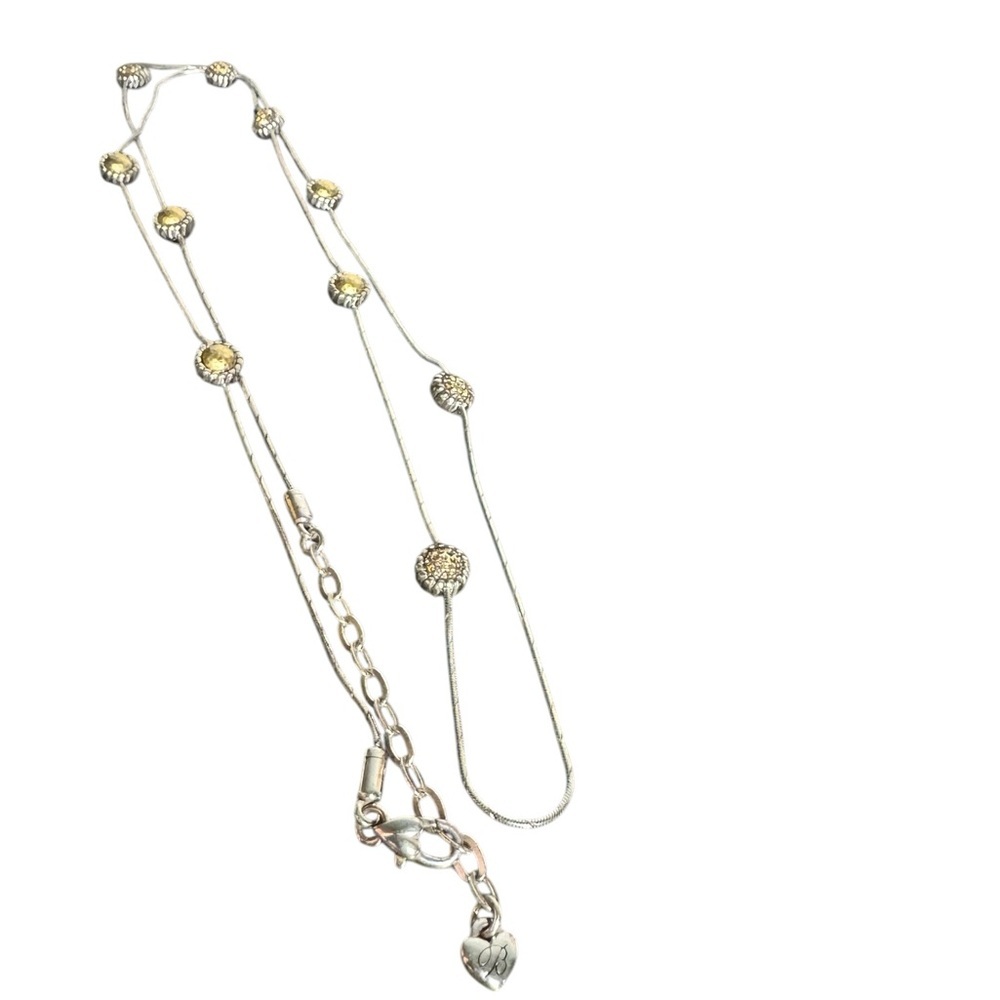 Brighton Two Tone Necklace 40 inches long - Picture 4 of 5